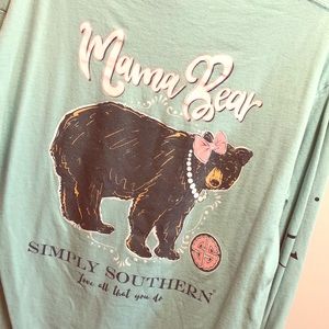Simply Southern mama bear shirt